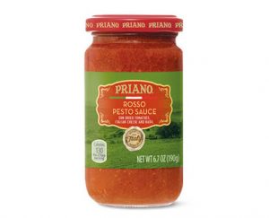 Read more about the article Priano Rosso Pesto Sauce (Aldi)