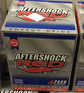 Read more about the article Aftershock Red Sugar Free Energy Drink (Big Lots)