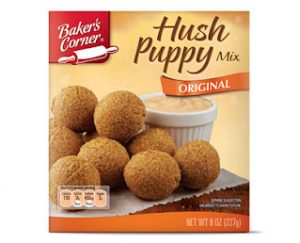 Read more about the article Baker’s Corner Hush Puppy Mix (Aldi)