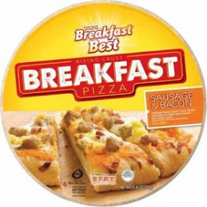 Read more about the article Breakfast Best Sausage and Bacon Frozen Breakfast Pizza (Aldi)