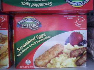 Read more about the article Breckenridge Farms’ Scrambled Eggs, Hash Browns, and Sausage Frozen Breakfast Platter (Dollar Tree)