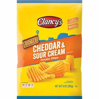 You are currently viewing Clancy’s Cheddar and Sour Cream Ridged Potato Chips (Aldi)