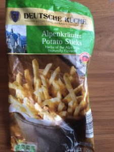 Read more about the article Deutsche Kuche Alpenkrauter Herbs of the Alps Style Potato Sticks (Aldi)