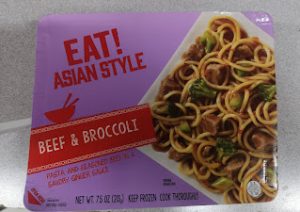 Read more about the article Eat! Asian Style Beef with Broccoli Frozen Meal (Dollar Tree)