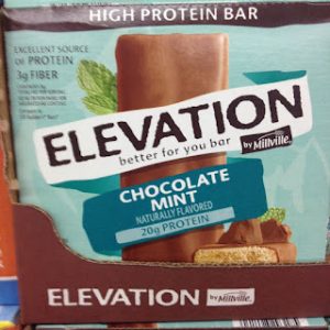 Read more about the article Elevation by Millville Chocolate Mint High Protein Bars (Aldi)