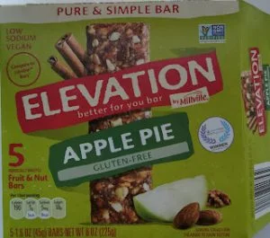 Read more about the article Elevation by Millville Pure & Simple Apple Pie Fruit& Nut Bar (Aldi)