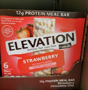Read more about the article Elevation by Millville Strawberry Protein Meal Bar (Aldi)