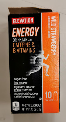 Read more about the article Elevation Energy Wild Strawberry Drink Mix with Caffeine (Aldi)