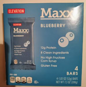 Read more about the article Elevation Maxx Blueberry Protein Bar (Aldi)