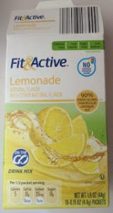 Read more about the article Fit & Active Lemonade Flavored Water Beverage (Aldi)