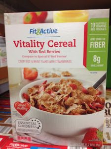 Read more about the article Fit & Active Vitality Cereal with “Red Berries” (Strawberries) (Aldi)