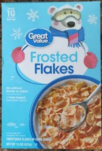 Read more about the article Great Value Frosted Flakes Cereal (Walmart)