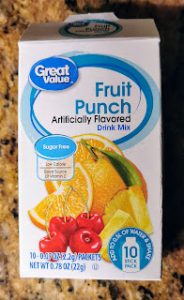Read more about the article Great Value Fruit Punch Drink Mix Sticks (Walmart)