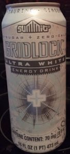 Read more about the article Gridlock Ultra White Energy Drink (Aldi)