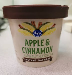 Read more about the article Kroger Apple & Cinnamon Instant Oatmeal Cups (Kroger)