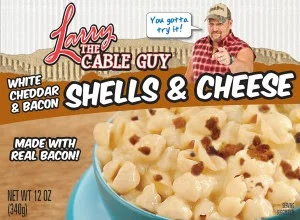 Read more about the article Larry the Cable Guy White Cheddar & Bacon Shells & Cheese (Big Lots)