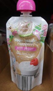 Read more about the article Little Journey Organics Apple Banana Raspberry with Yogurt Baby Food Puree (Aldi)