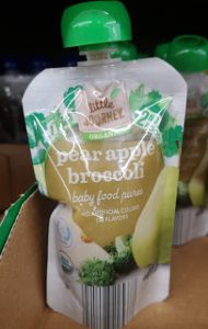 Read more about the article Little Journey Organics Pear Apple Broccoli Baby Food Puree (Aldi)