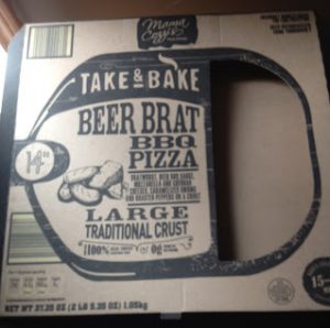 Read more about the article Mama Cozzi’s 14″ Beer Brat BBQ Traditional Crust Take and Bake Pizza
