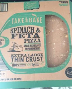 Read more about the article Mama Cozzi’s 16″ Spinach and Feta Extra Large Thin Crust Take and Bake Pizza (Aldi)