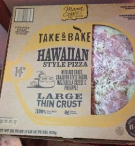 Read more about the article Mama Cozzi’s Hawaiian Style Large Thin Crust Take and Bake Pizza (Aldi)
