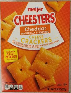 Read more about the article Meijer Cheesters Cheddar Cheese Baked Snack Crackers (Meijer)