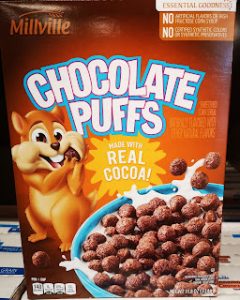 Read more about the article Millville Chocolate Puffs Cereal (Aldi)