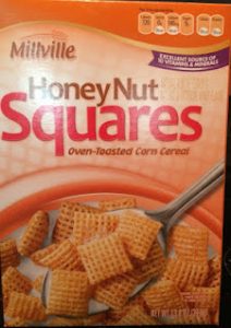 Read more about the article Millville Honey Nut Corn Squares Cereal (Aldi)