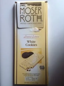 Read more about the article Moser Roth Limited Edition White Cookies Chocolate Cookie Bar (Aldi)