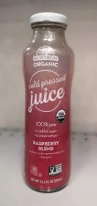Read more about the article Nature’s Nectar Organic Raspberry Blend Cold Pressed Juice (Aldi)