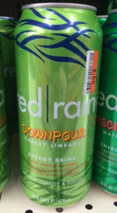 Read more about the article Red Rain Downpour (Cherry Limeade) Energy Drink (Big Lots)