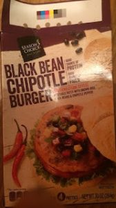 Read more about the article Season’s Choice Chipotle Black Bean Burgers (Aldi)