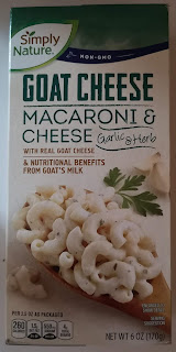 Read more about the article Simply Nature Goat Cheese Macaroni and Cheese Garlic and Herb (Aldi)