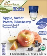You are currently viewing Simply Nature Kids Apple Sweet Potato and Blueberry Squeezable Pouch