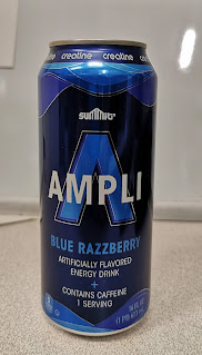 Read more about the article Summit Ampli Blue Razzberry Flavored Energy Drink (Aldi)