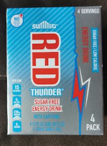 Read more about the article Summit Red Thunder Sugar Free Energy Drink 4-Pack (Aldi)