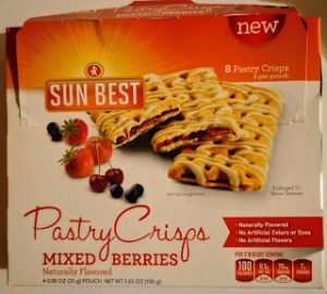 Read more about the article Sun Best Mixed Berries Pastry Crisps (Dollar Tree)