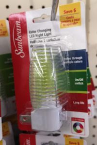 Read more about the article Sunbeam Color Changing LED Night Light (Dollar Tree)