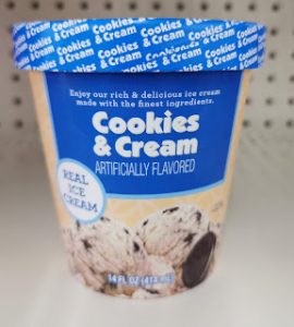 Read more about the article Unbranded Cookies and Cream Ice Cream Pints (Dollar Tree)