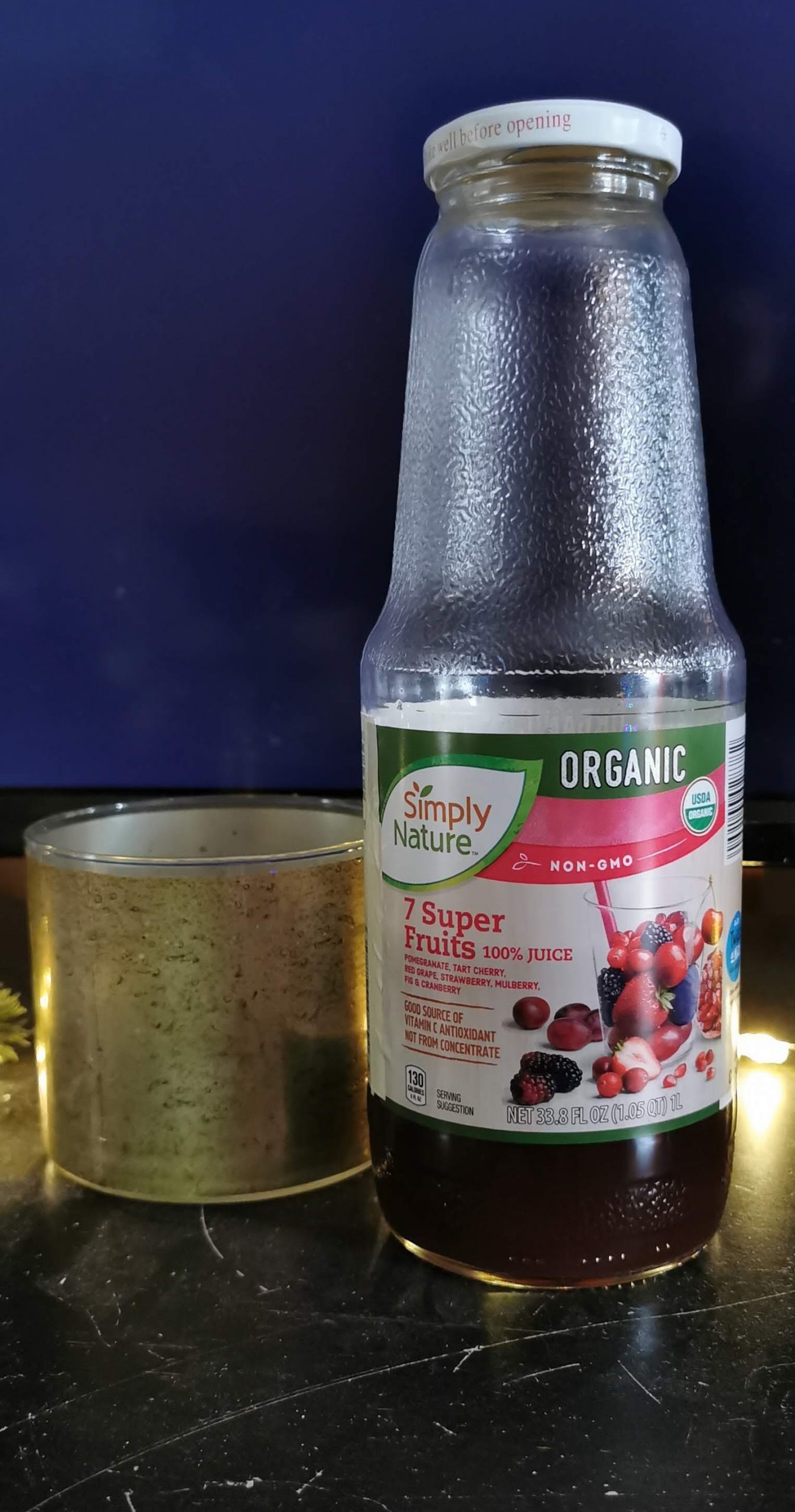 Read more about the article Simply Nature Organic 7 Super Fruits 100% Juice Blend (Aldi)