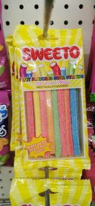 Read more about the article Sweeto Fruit Flavored Sour Straws (Dollar Tree)