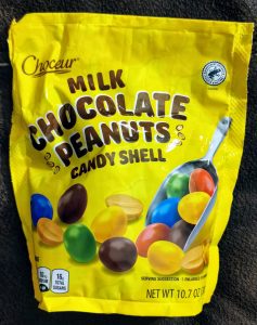 Read more about the article Choceur Milk Chocolate Peanuts Candy Shell (Aldi)