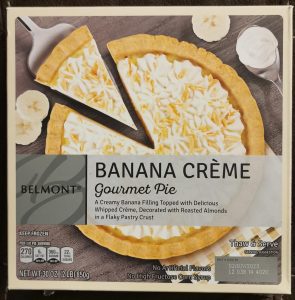 Read more about the article Belmont Banana Creme Gourmet Pie (Aldi)