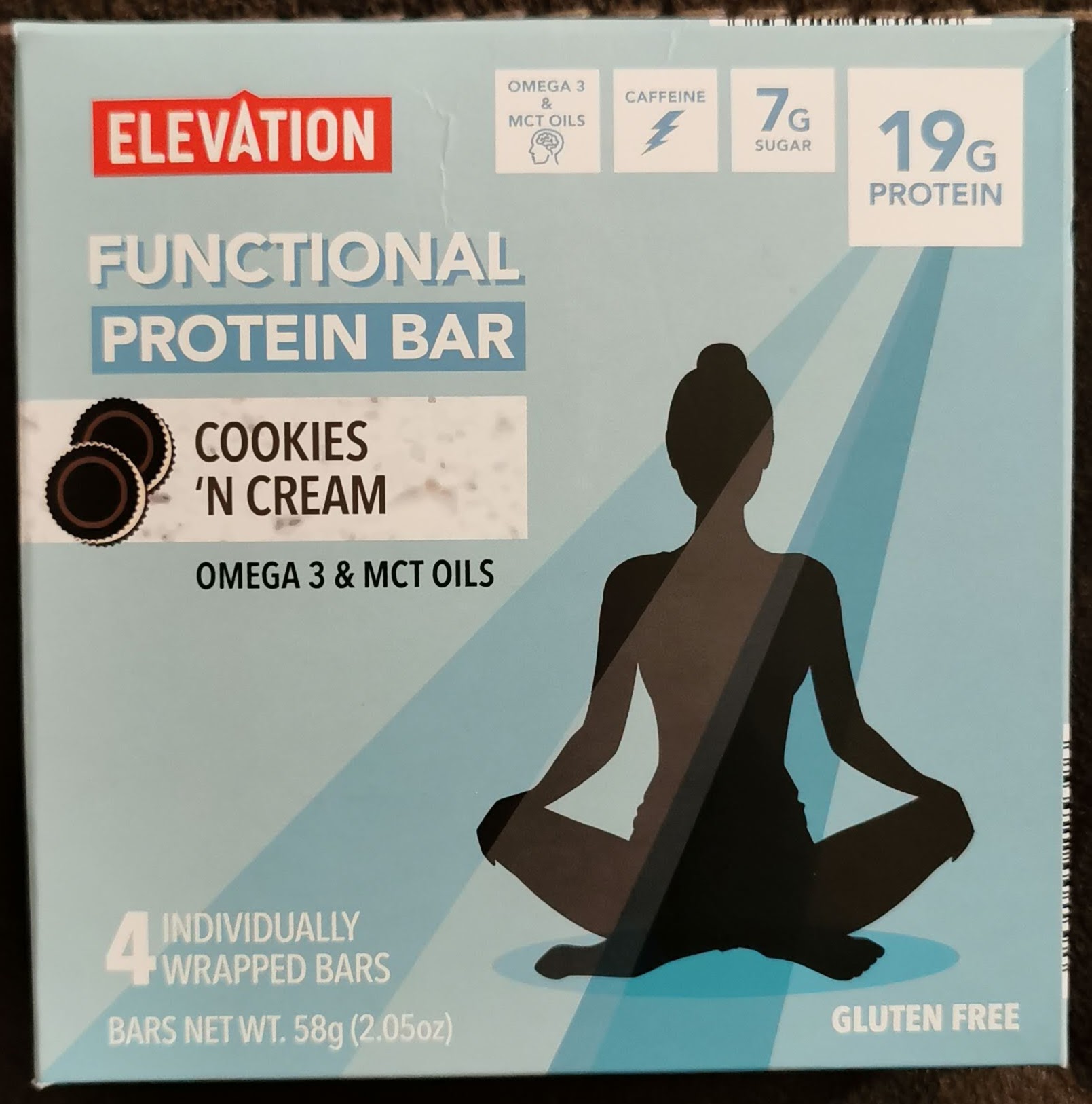 Read more about the article Elevation Cookies and Cream Functional Protein Bars (Aldi)