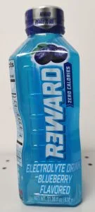 Read more about the article Reward Blueberry Flavored Electrolyte Drink (Dollar Tree)