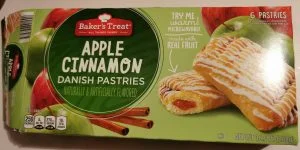 Read more about the article Baker’s Treat Apple Cinnamon Danish Pastries (Aldi)