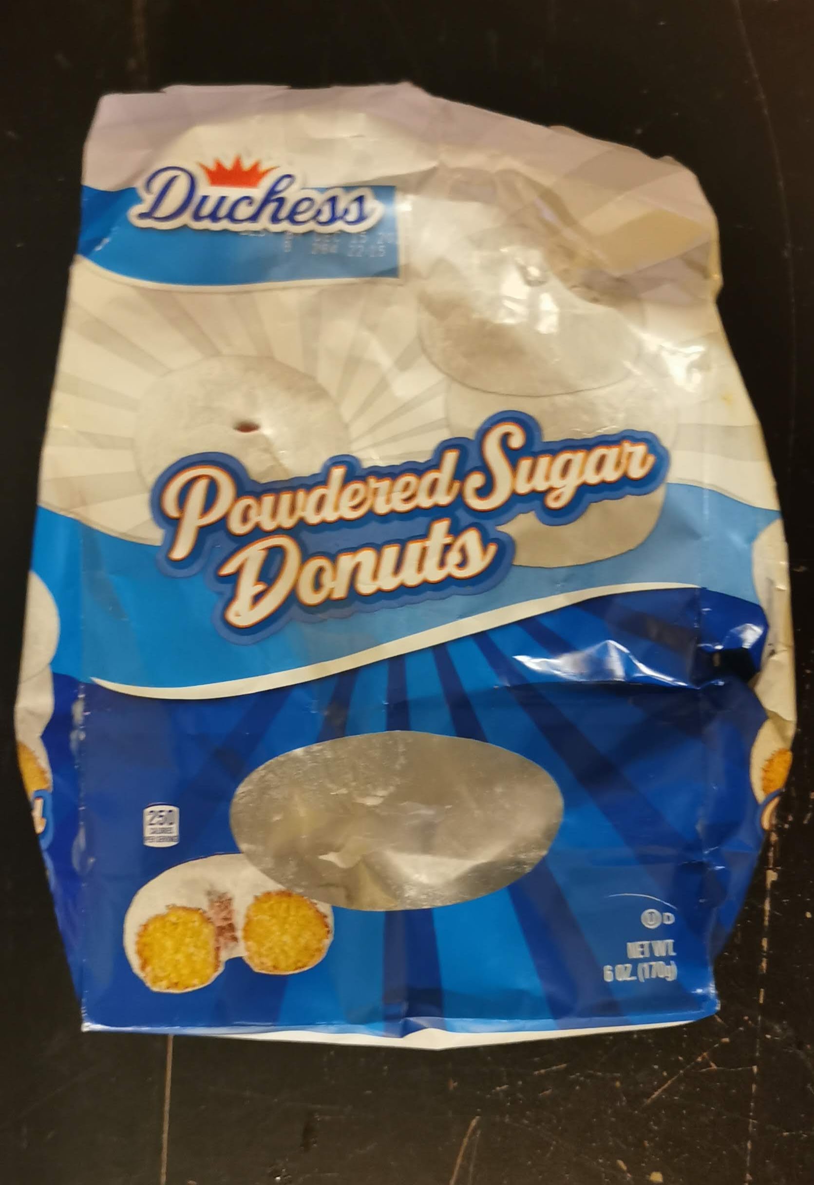 Read more about the article Duchess Powdered Sugar Mini Donuts (Dollar Tree)