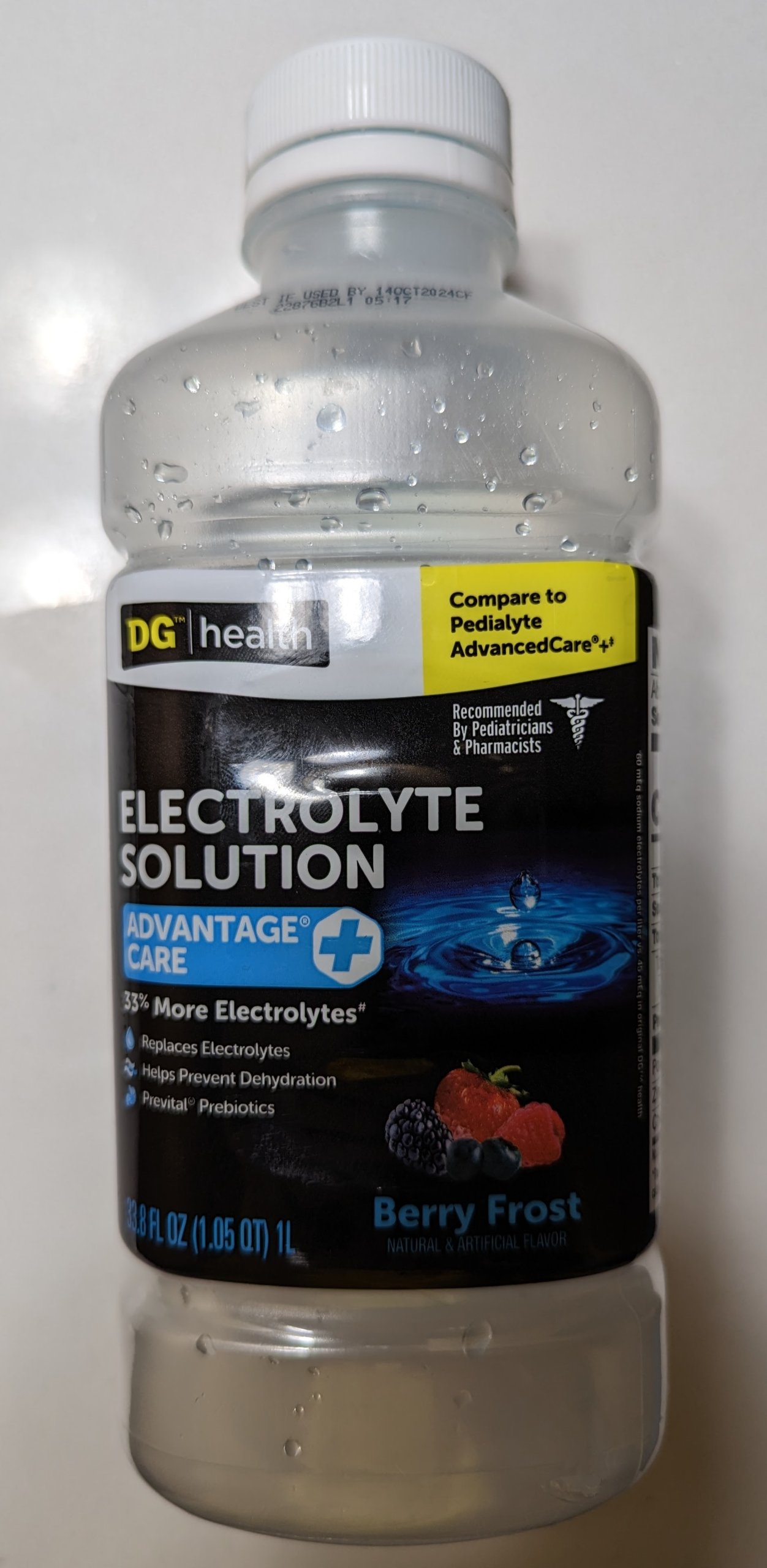 You are currently viewing DG Health Berry Frost Advantage Care Plus Electrolyte Solution (Dollar General)
