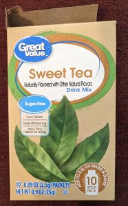 Read more about the article Great Value Sweet Tea Drink Mix Sticks (Walmart)