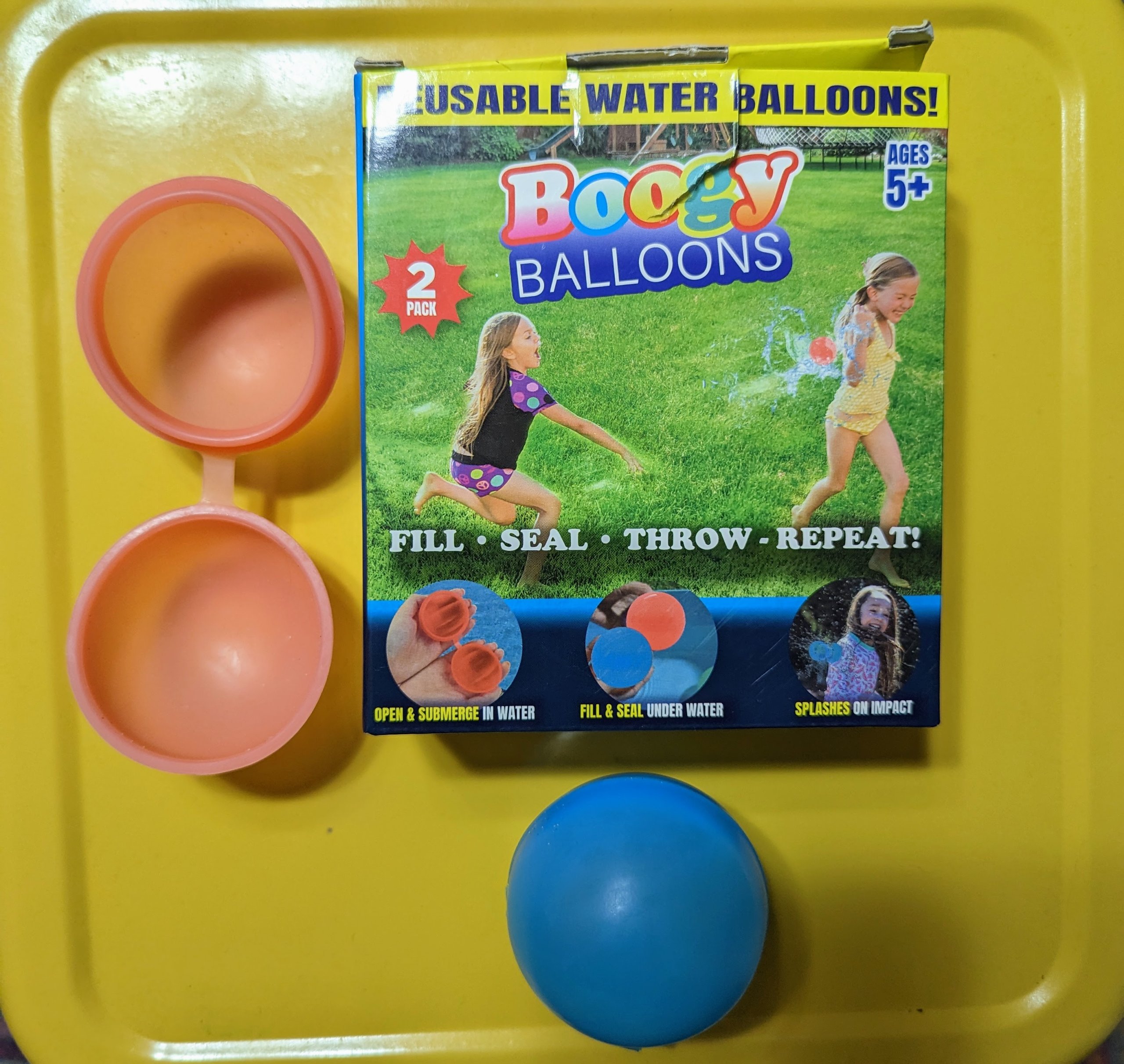 Read more about the article Boogy Balloons Reusable Water Balloons (Dollar Tree)